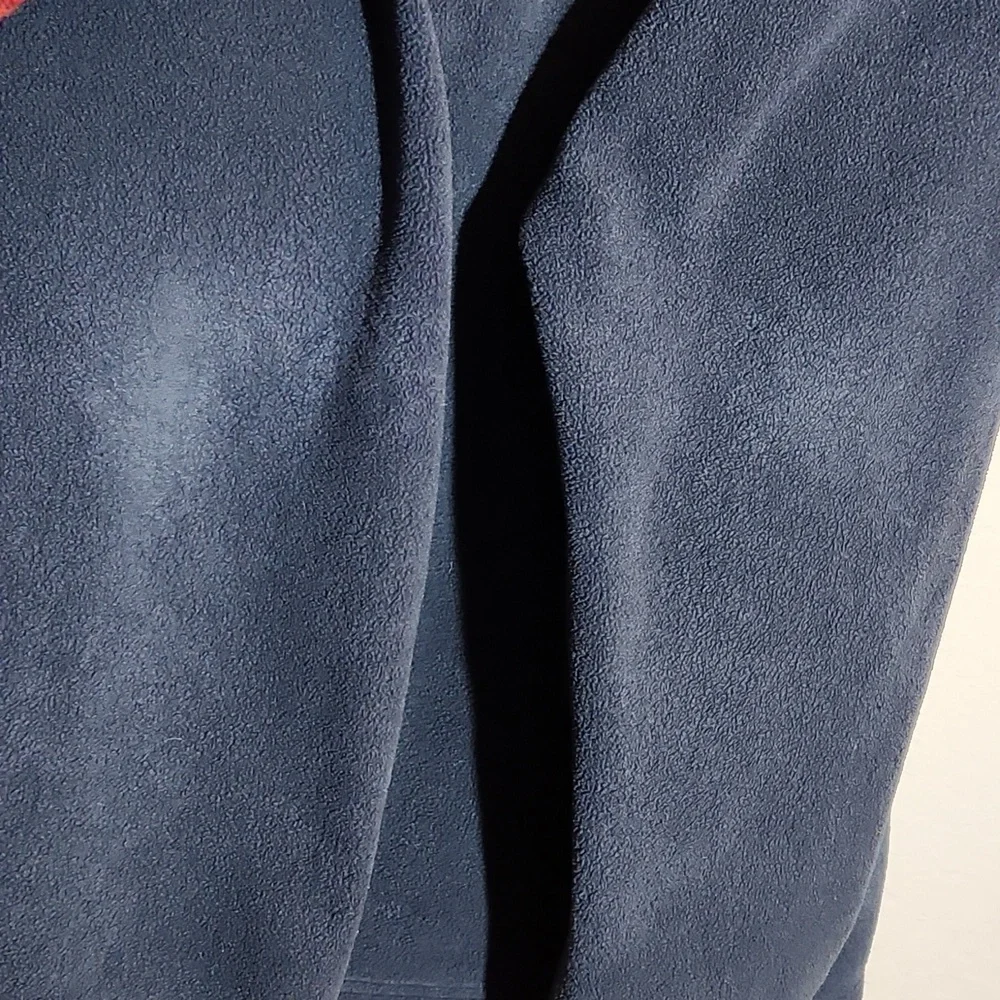 COLUMBIA Blue Full Zip Fleece Jacket with Zip Pockets 3XT
